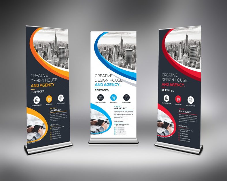 Roll Up Banner - 85x200cm